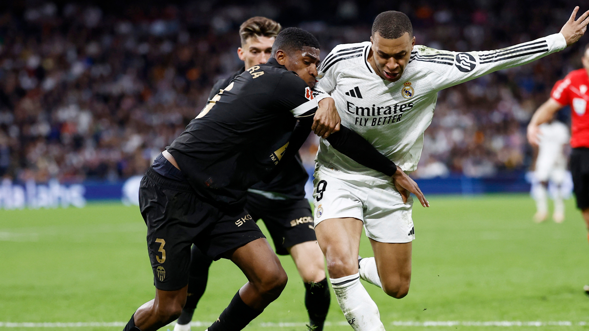 Valencia contra el Real Madrid en Mestalla